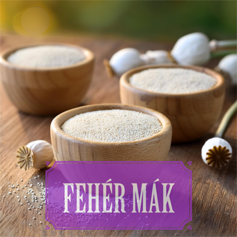 fehér mák szemes